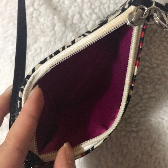 COACH floral print wristlet *slightly damaged* - Picture 3 of 5